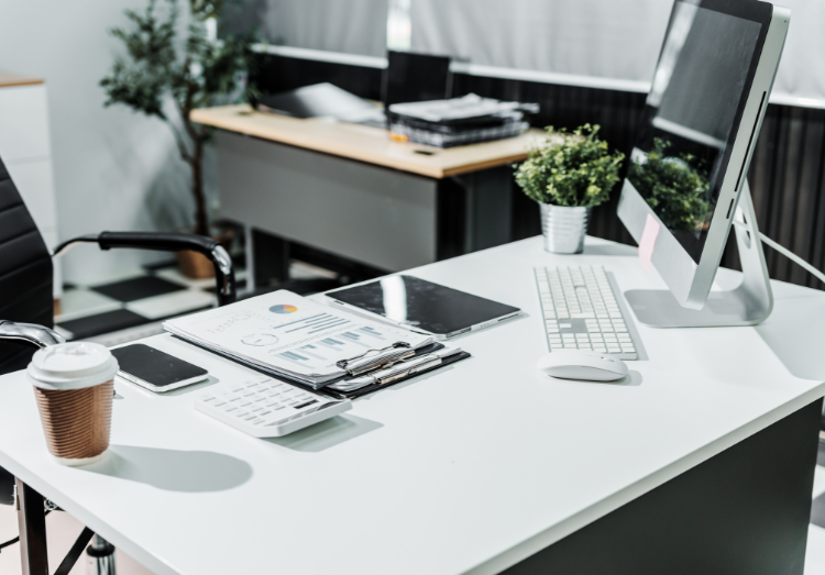 devices in a table