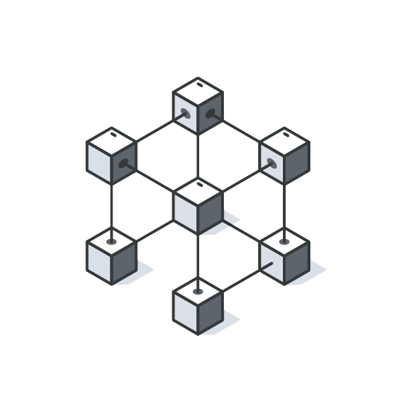 icon of connected blocks