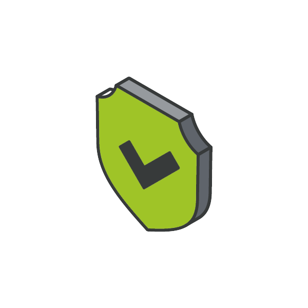 icon of a security shield