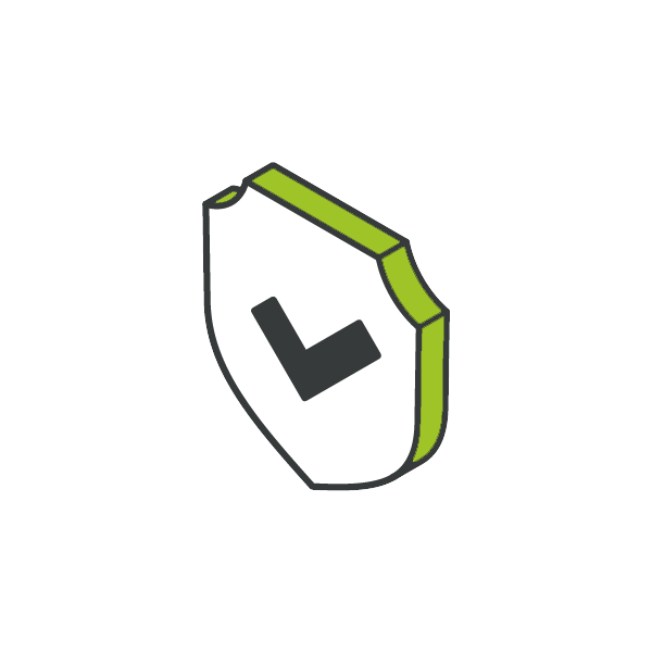 icon of a security shield